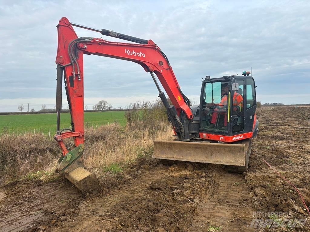 Kubota KX 80-4 Midigrävmaskiner 7t - 12t