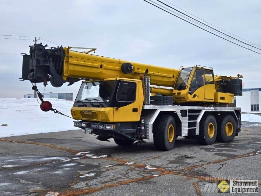 Grove GMK 3055 Allterrängkranar