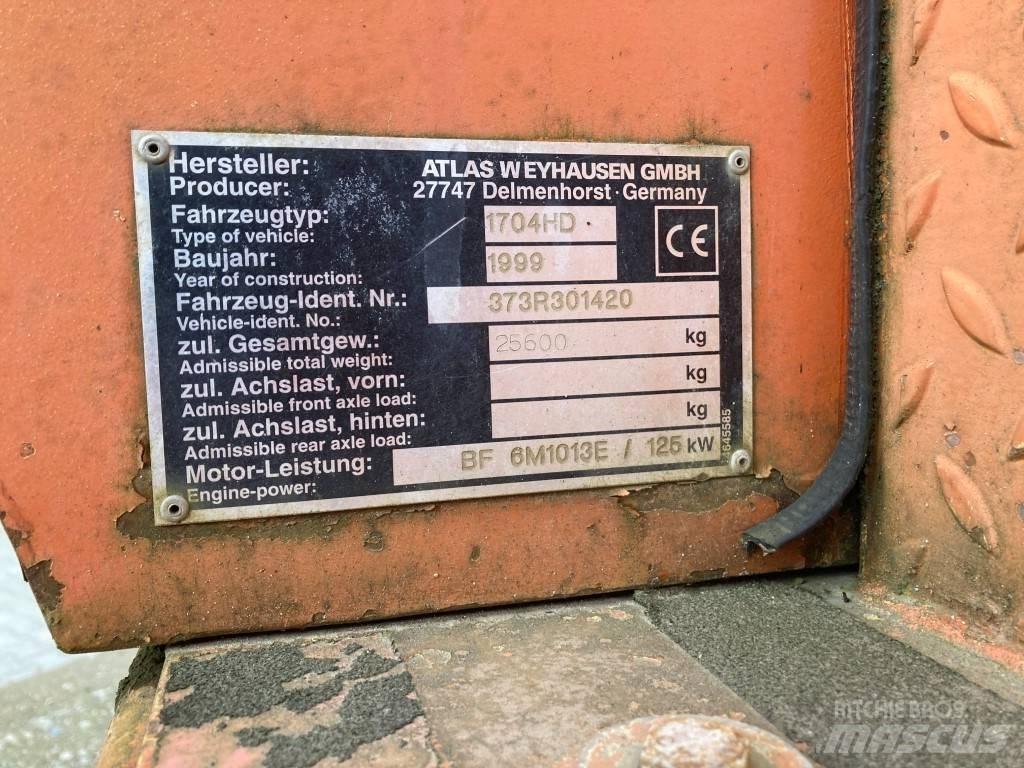 Atlas 1704 HD Bandgrävare