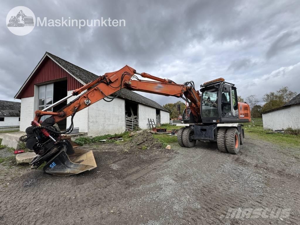 Hitachi ZX 140 W-3 Hjulgrävare