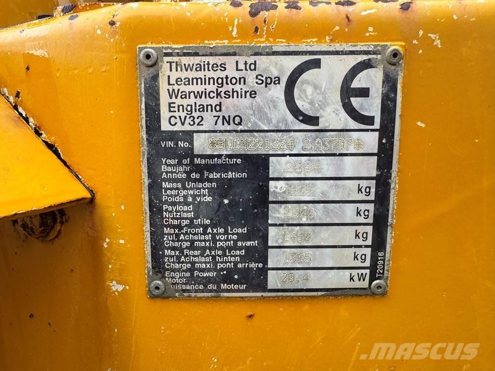 Thwaites 2T ST Minidumprar