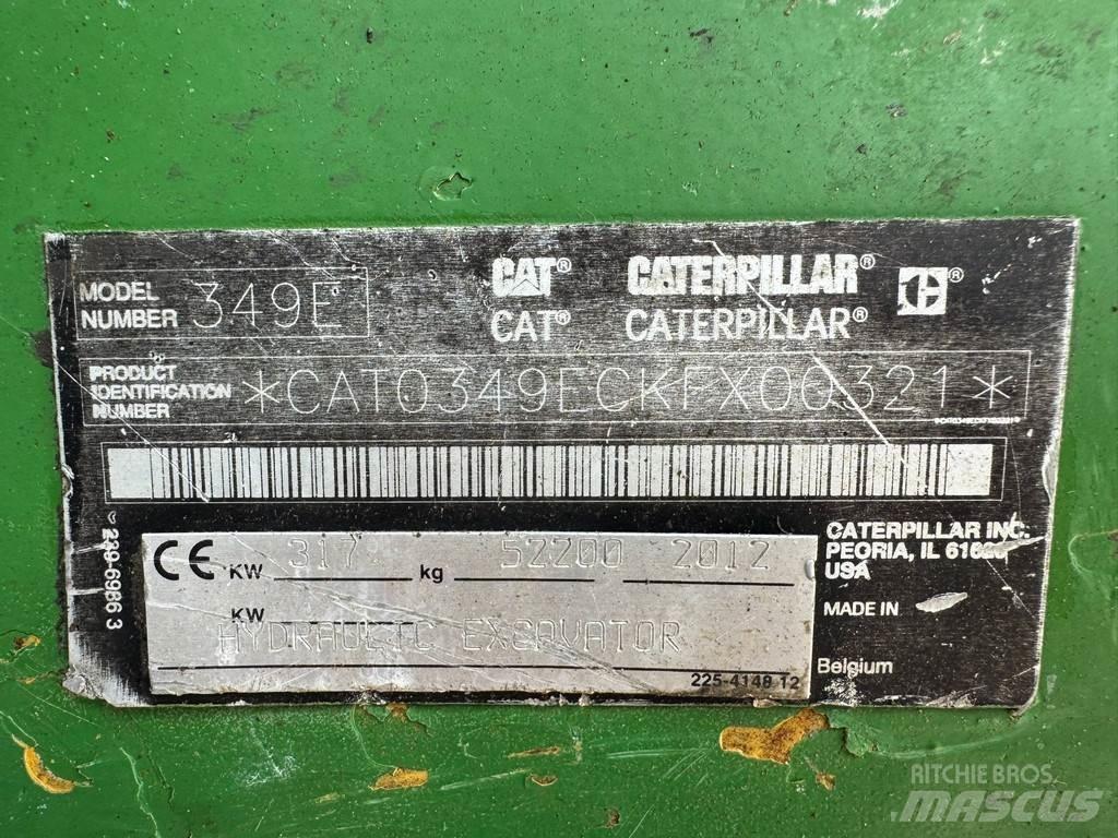 CAT 349E Bandgrävare