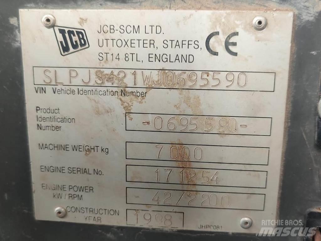 JCB JS70 Midigrävmaskiner 7t - 12t