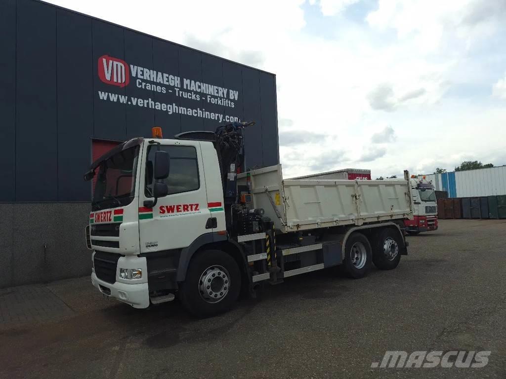 DAF 85.360 Kipper Allterrängkranar