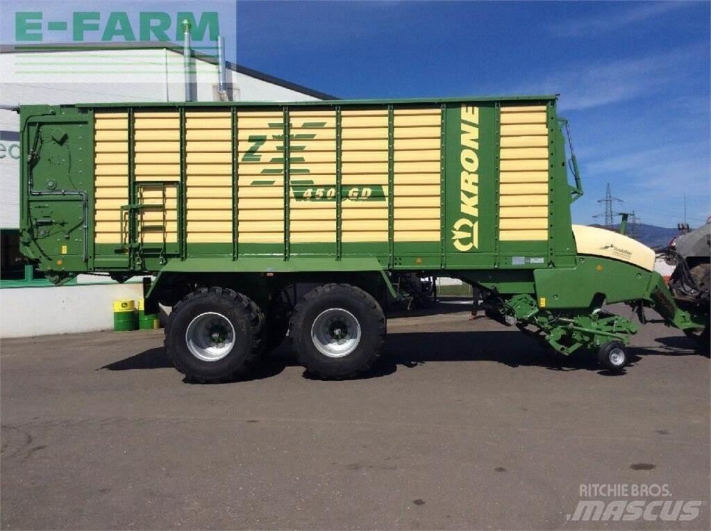 Krone zx 450 gd Spannmålsvagnar