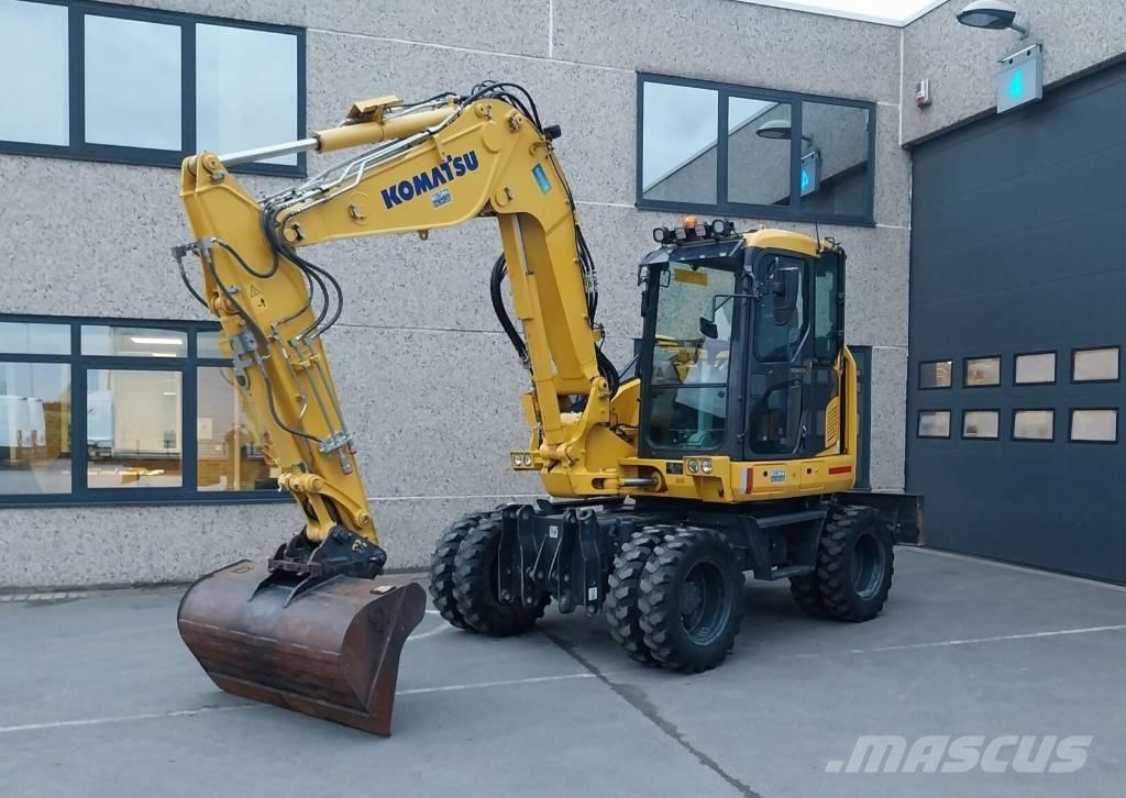 Komatsu PW 98 MR-11 Hjulgrävare