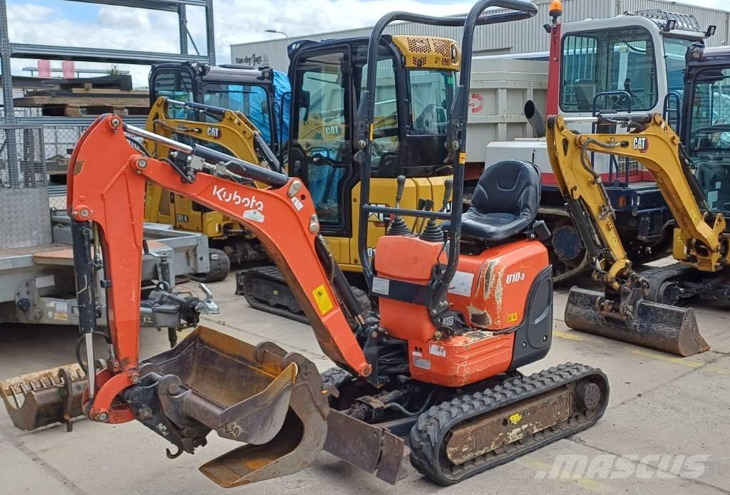 Kubota U 10-3 Minigrävare < 7t