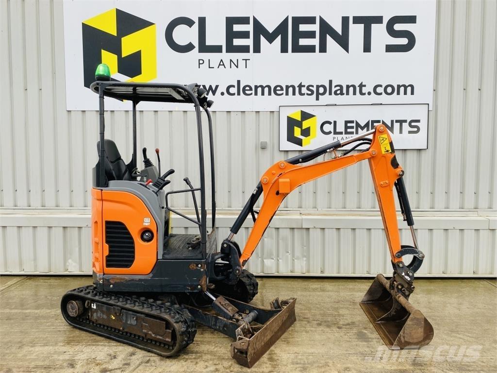 Doosan DX17Z Minigrävare < 7t