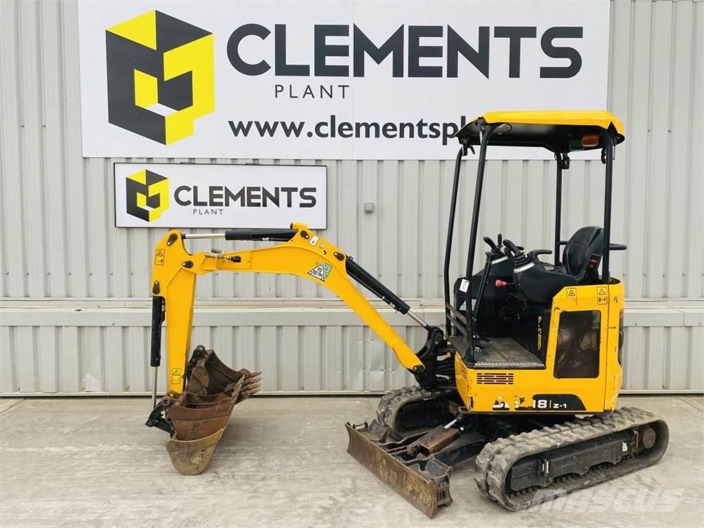 JCB 18Z-1 Minigrävare < 7t