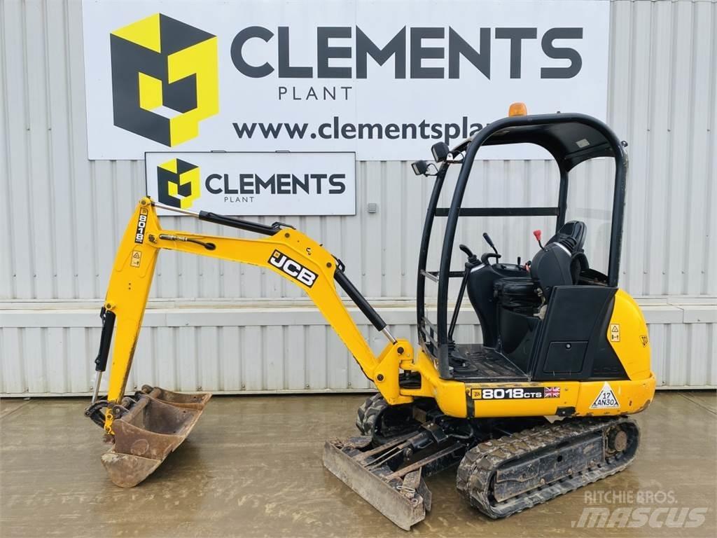 JCB 8018CTS Minigrävare < 7t