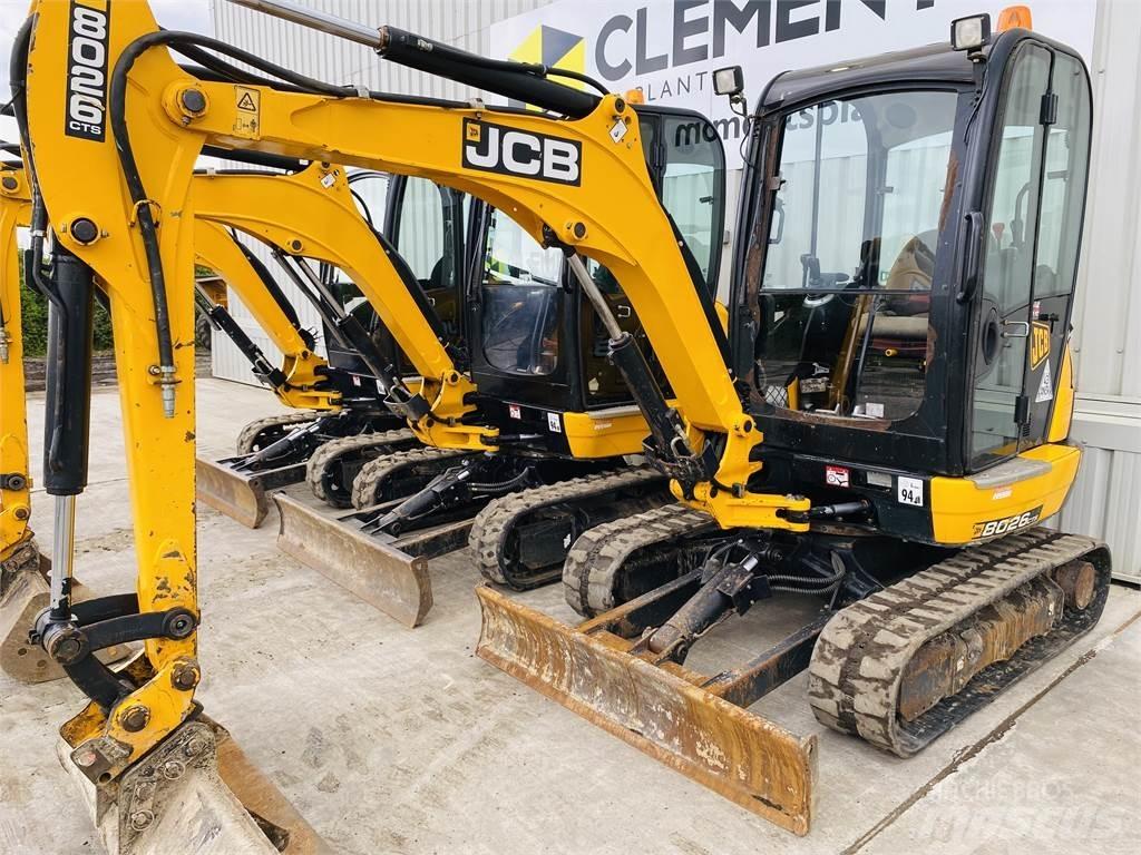 JCB 8026CTS Minigrävare < 7t