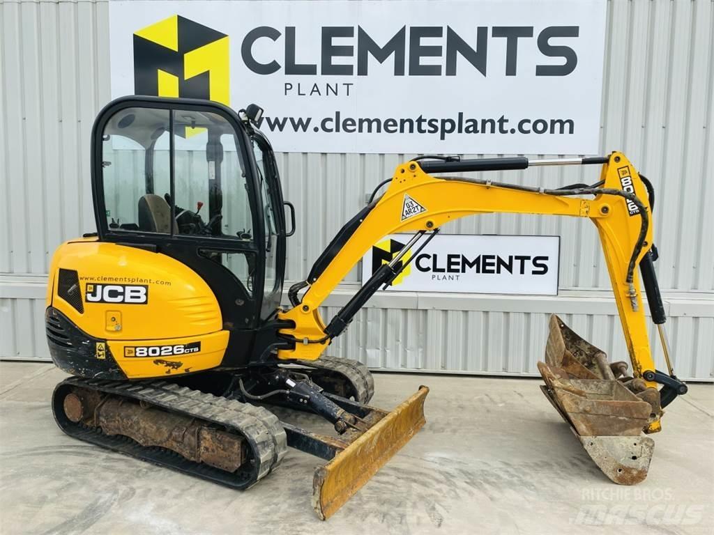 JCB 8026CTS Minigrävare < 7t