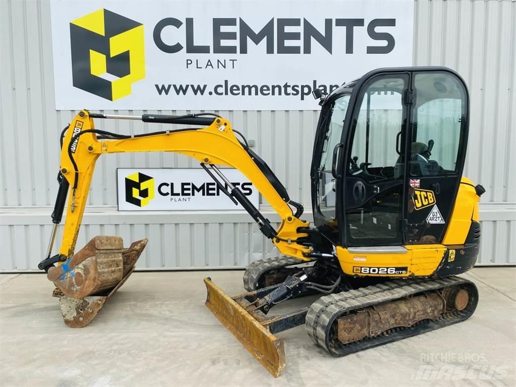 JCB 8026CTS Minigrävare < 7t