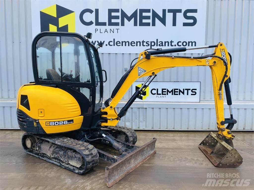 JCB 8026CTS Minigrävare < 7t
