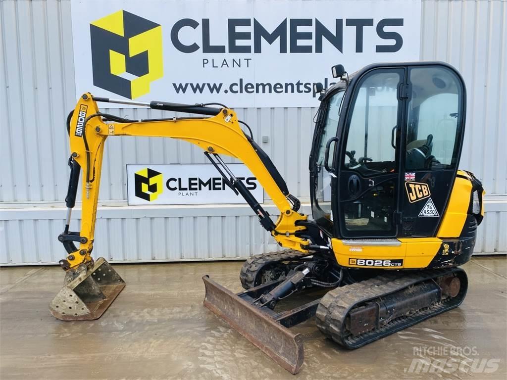 JCB 8026CTS Minigrävare < 7t