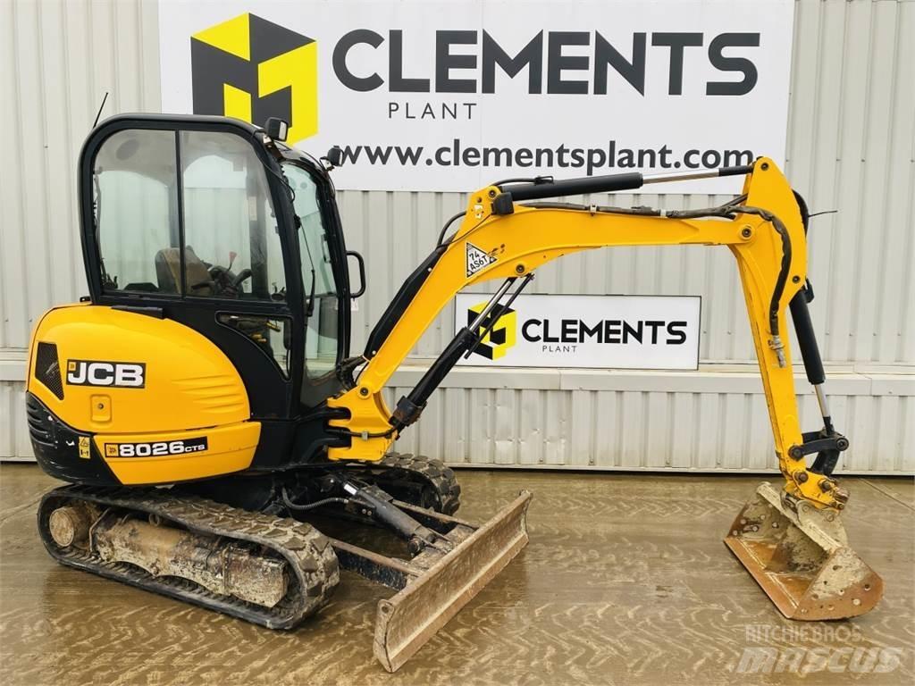 JCB 8026CTS Minigrävare < 7t