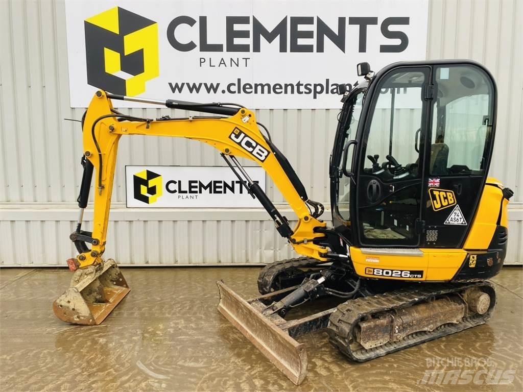 JCB 8026CTS Minigrävare < 7t