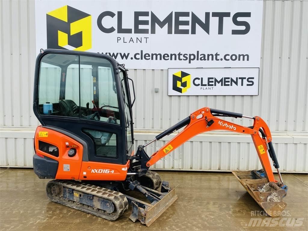 Kubota KX016-4 Minigrävare < 7t