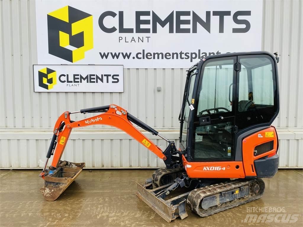 Kubota KX016-4 Minigrävare < 7t