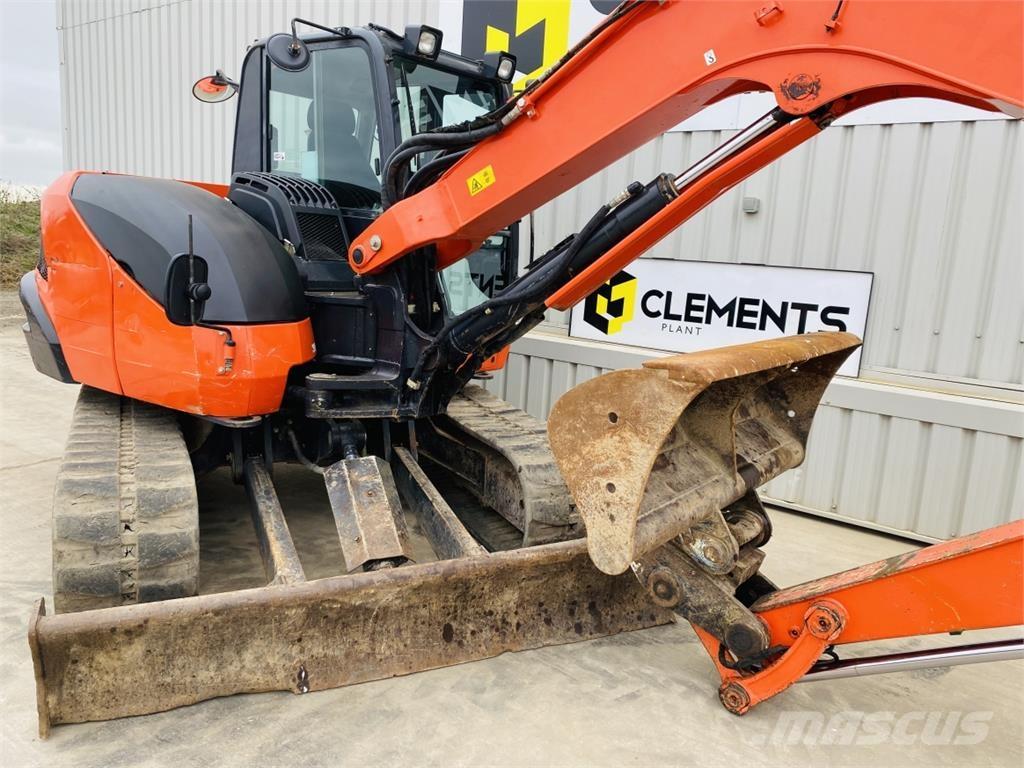 Kubota KX080-4a Midigrävmaskiner 7t - 12t