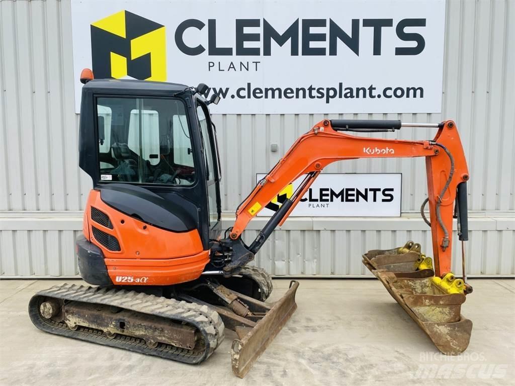 Kubota U25-3EU Minigrävare < 7t
