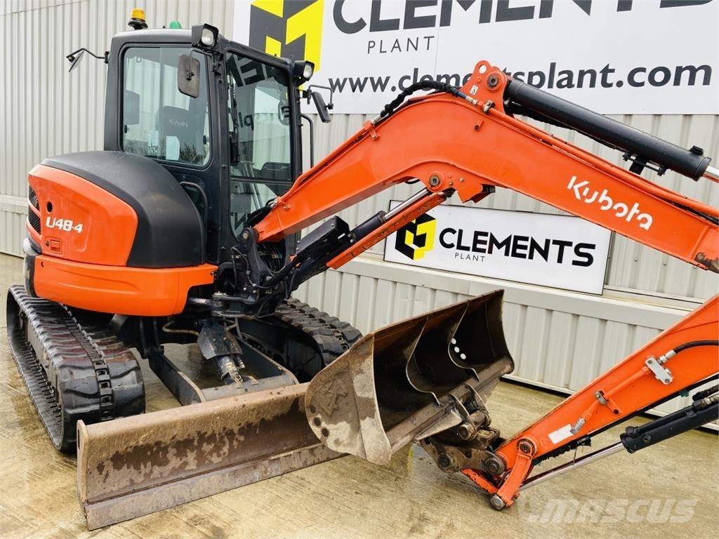 Kubota U48-4 Midigrävmaskiner 7t - 12t