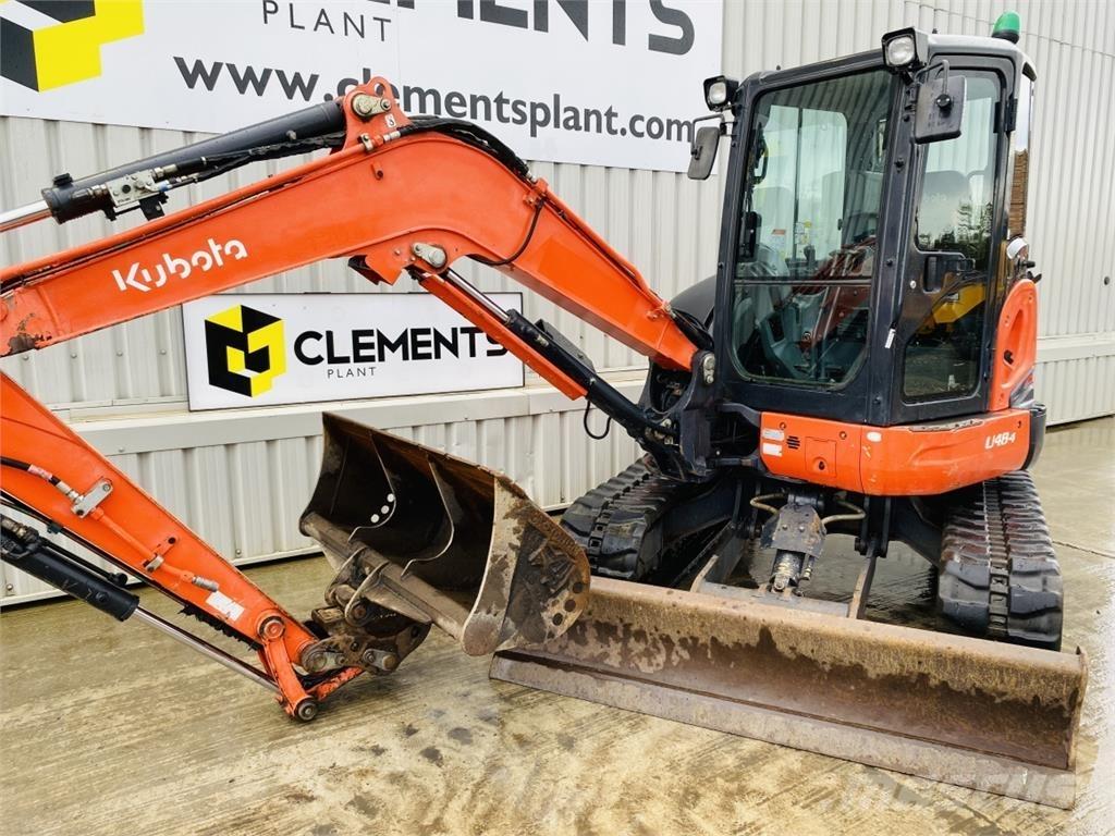 Kubota U48-4 Midigrävmaskiner 7t - 12t