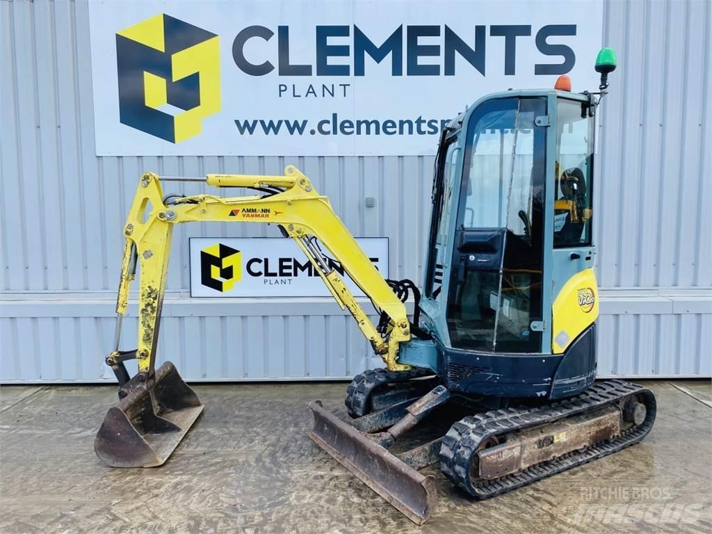 Yanmar Vio20-3 Minigrävare < 7t