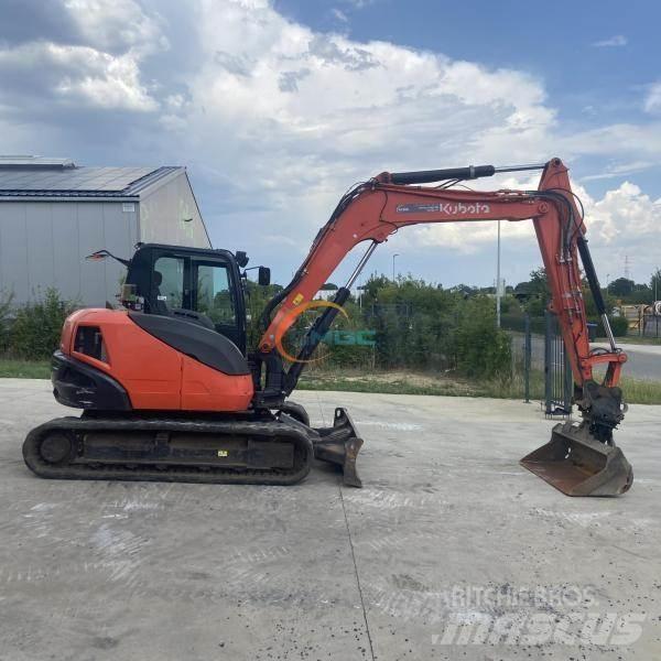 Kubota KX080-4 Hjulgrävare