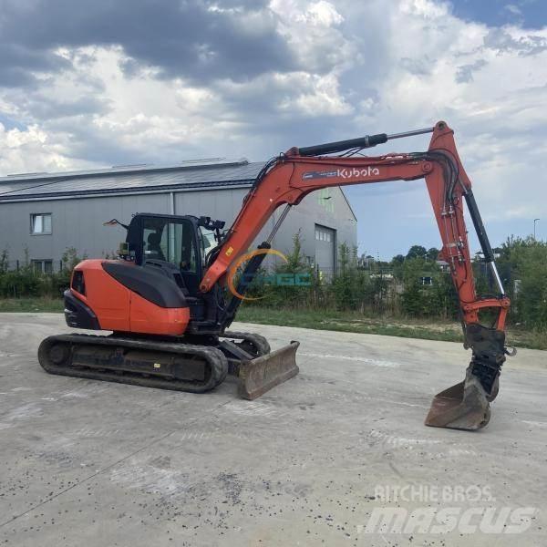 Kubota KX080-4 Hjulgrävare