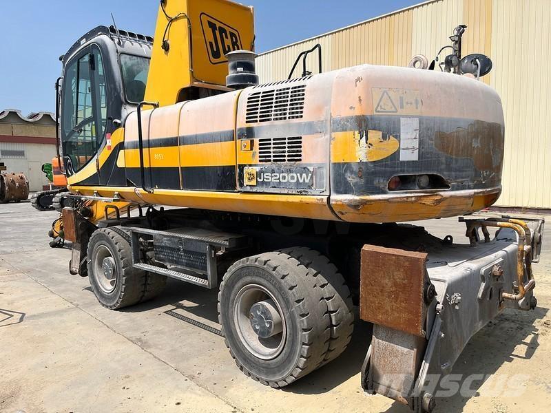 JCB JS200W Avfalls / industri hantering