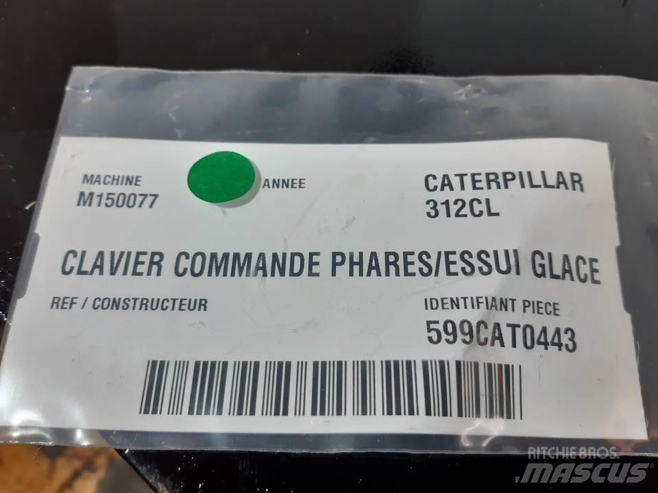 CAT 312CL Hytter och interiör
