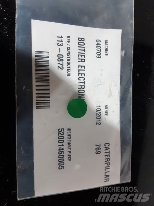 CAT 769 Hytter och interiör