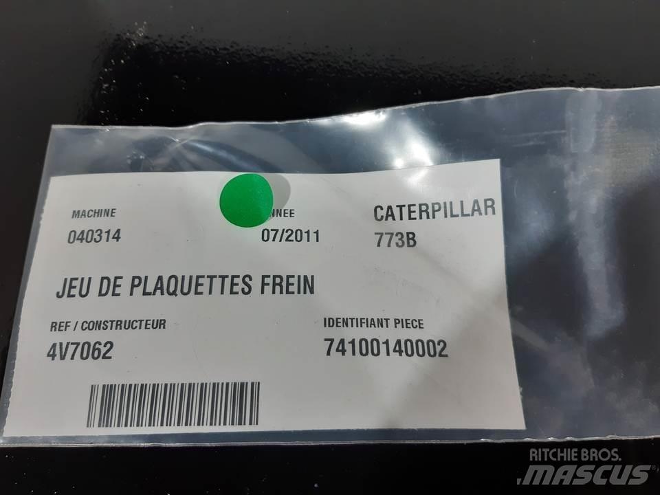 CAT 773B Band, kedjor och underreden