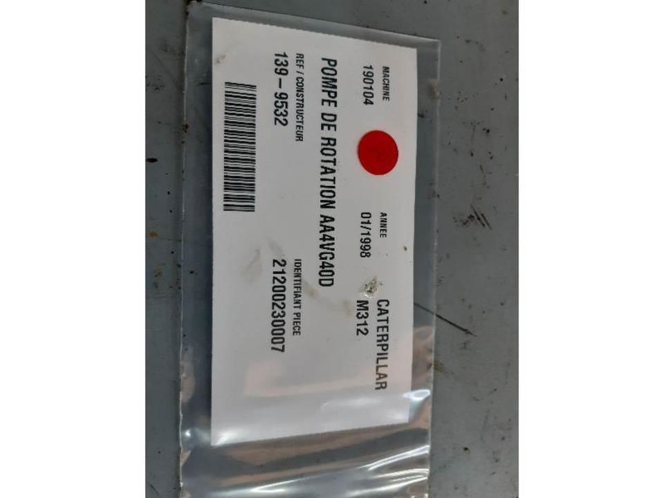CAT M312 Hydraulik