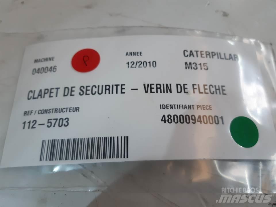 CAT M315 Hydraulik