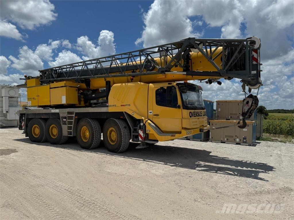 Grove GMK4115 Allterrängkranar