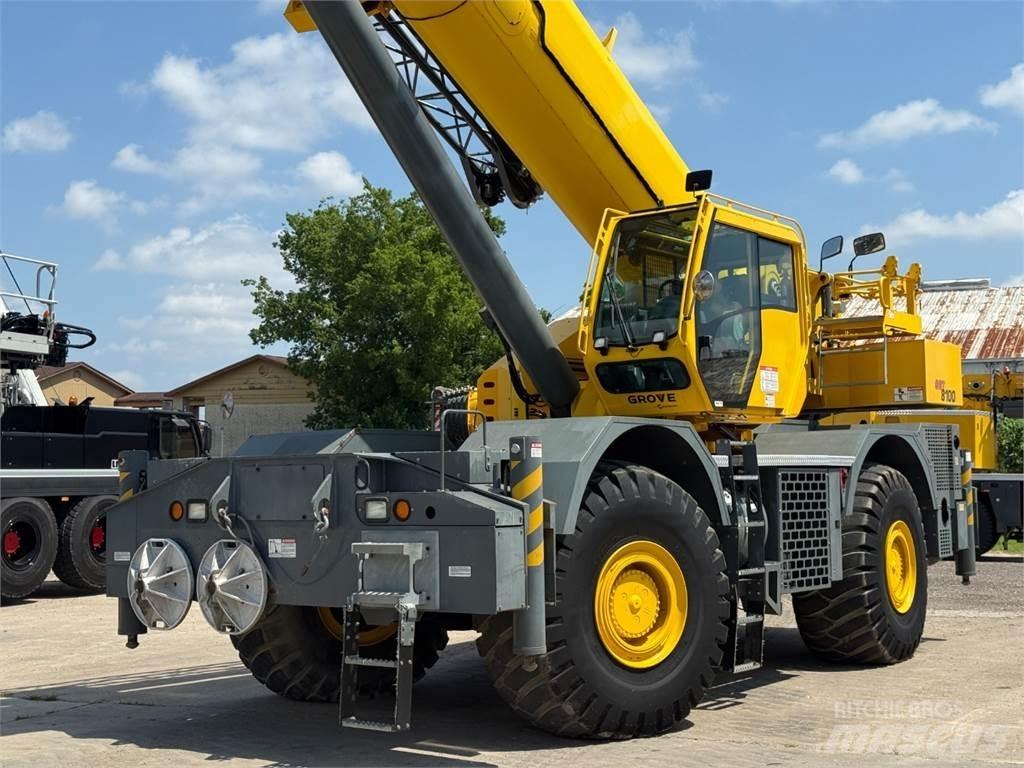 Grove GRT8100 Terrängkranar (Grov terräng)