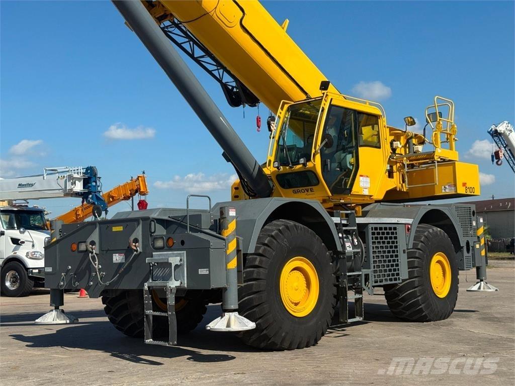 Grove GRT8100 Terrängkranar (Grov terräng)