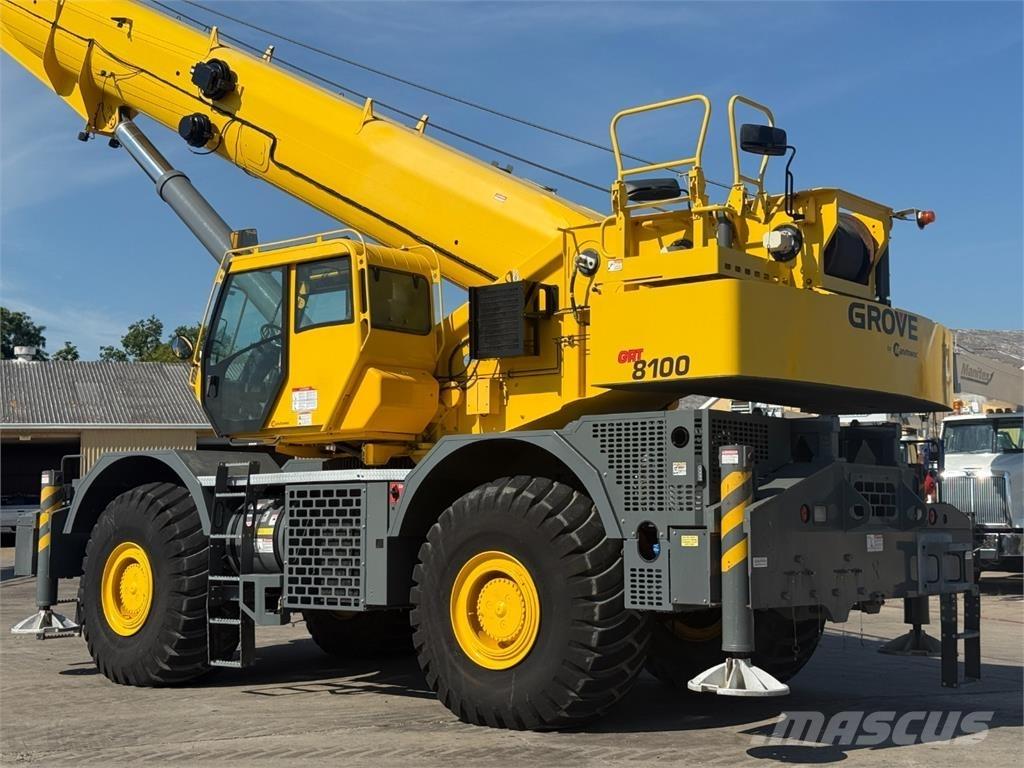 Grove GRT8100 Terrängkranar (Grov terräng)