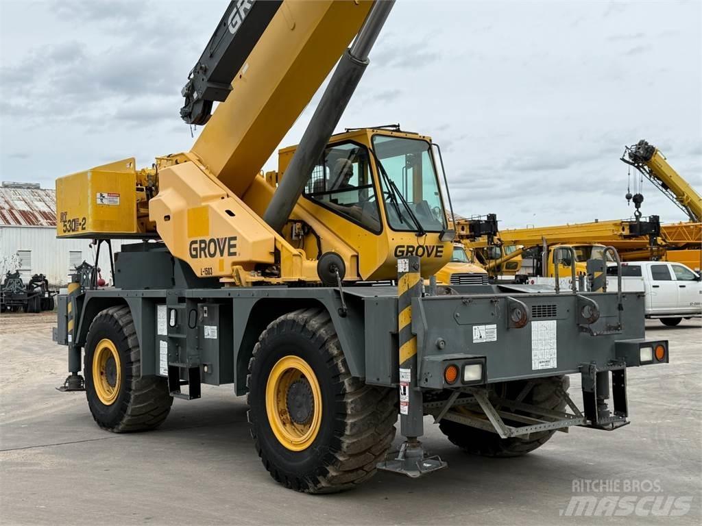 Grove RT530E-2 Terrängkranar (Grov terräng)
