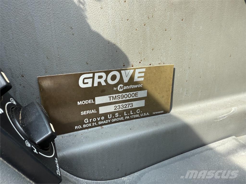 Grove TMS9000E Allterrängkranar