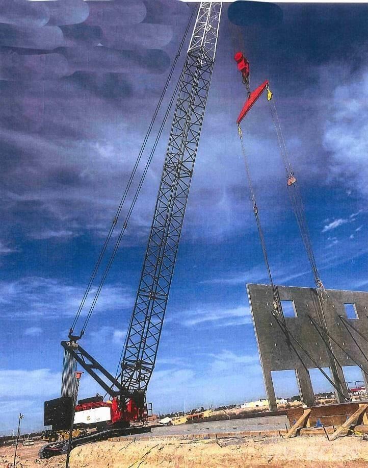 Demag CC 2200 Bangående Kranar
