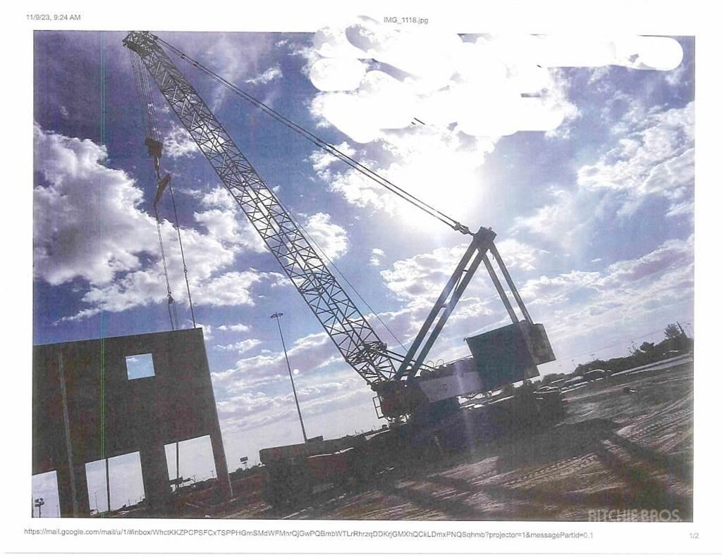 Demag CC 2200 Bangående Kranar