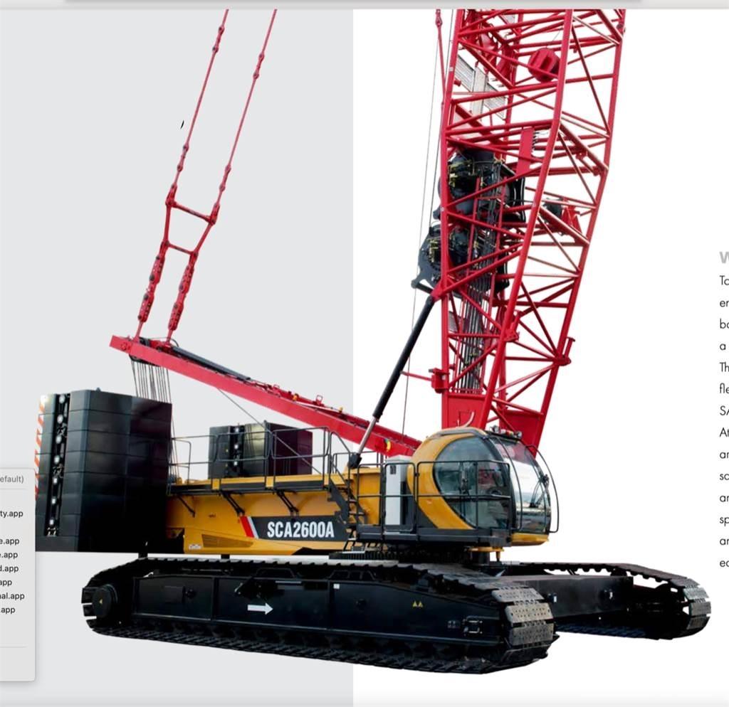 Sany SCA2600A Bangående Kranar