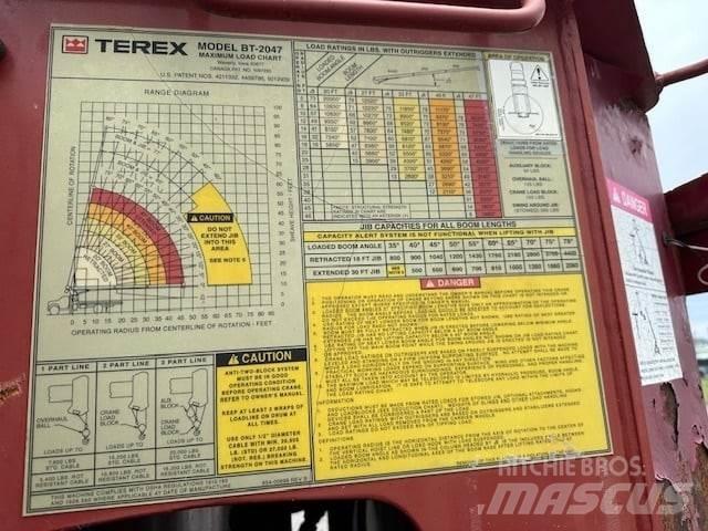 Terex BT 2047 Kranbilar