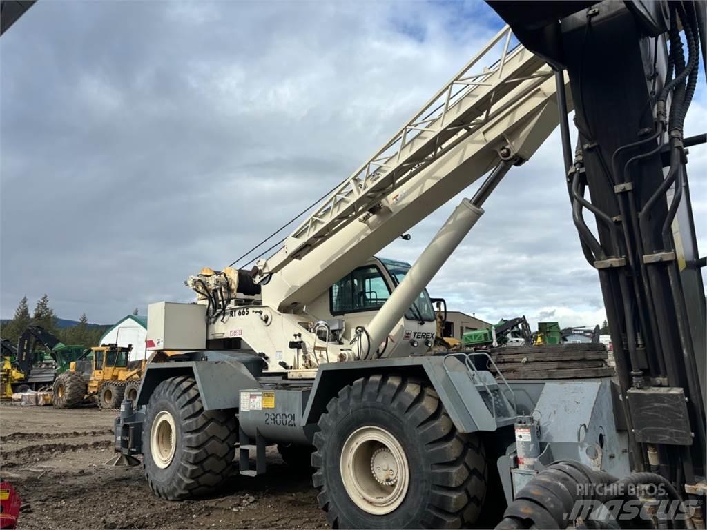 Terex RT 665 Terrängkranar (Grov terräng)