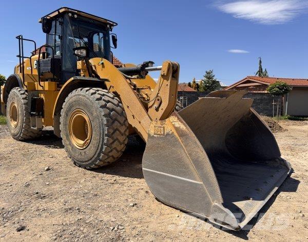 CAT 962 M +Topcon Hjullastare