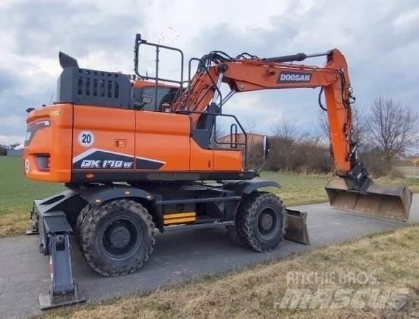 Doosan DX 170 W-7 Hjulgrävare