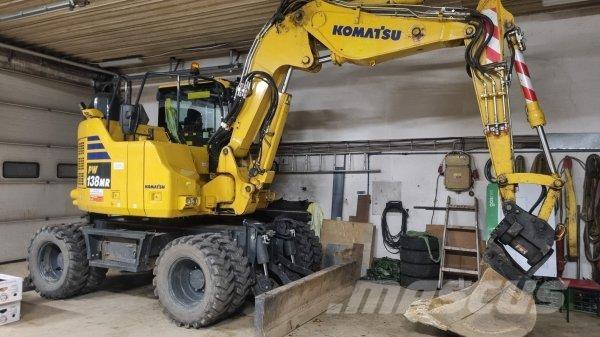 Komatsu PW 138 MR Hjulgrävare